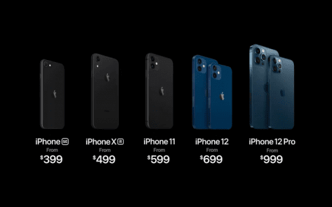 iPhone12國行售價公布：5499元起售價