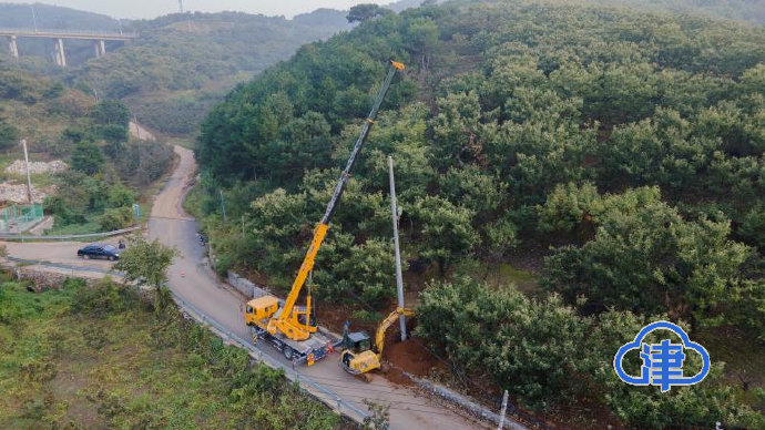 薊州國(guó)家冬奧會(huì)訓(xùn)練基地電源線成功送電