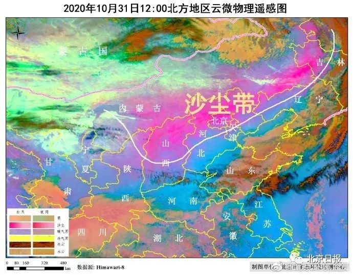 下周，沙塵、霧霾、冷空氣要來天津了！