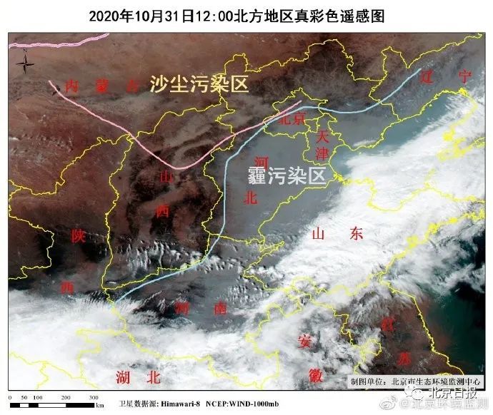 下周，沙塵、霧霾、冷空氣要來天津了！