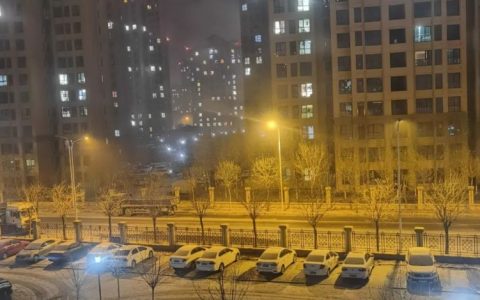 好開心，天津昨夜下雪了！未來還有好消息！