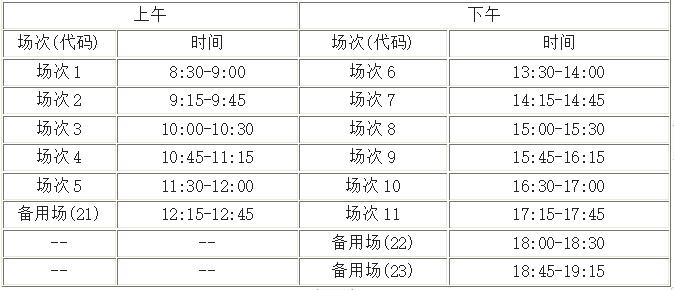 四六級(jí)考試時(shí)間是什么時(shí)候