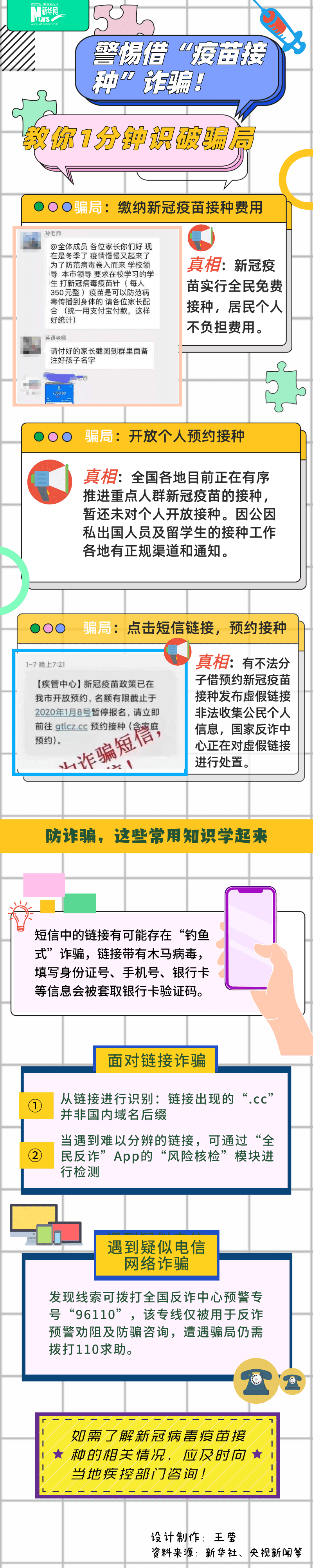 警惕借“疫苗接種”詐騙！教你1分鐘識(shí)破騙局