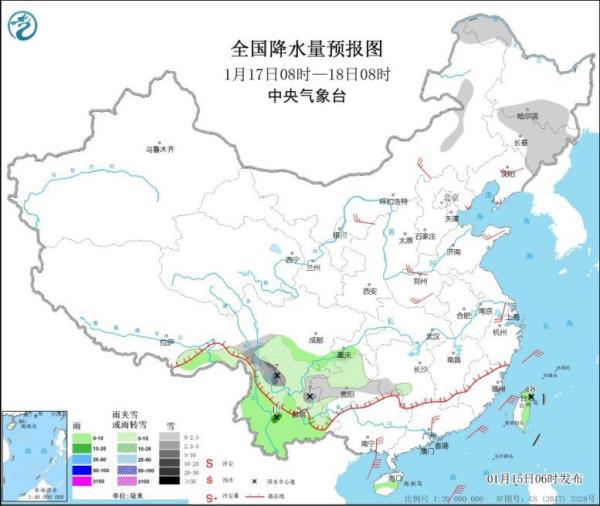 較強冷空氣影響我國大部地區(qū) 局地降溫達(dá)12℃