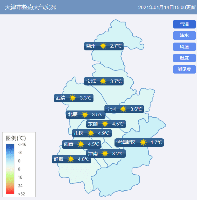 津城今晚霧大，明日風(fēng)大有揚(yáng)沙！