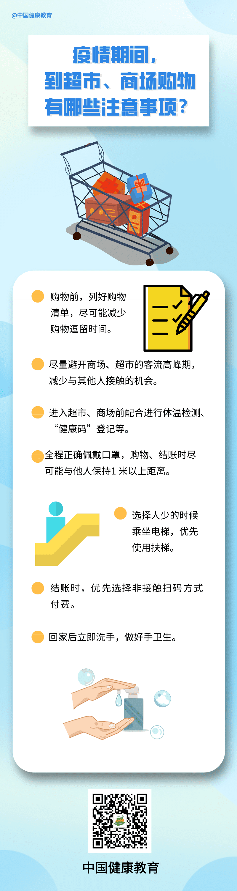 到超市、商場購物有哪些注意事項？