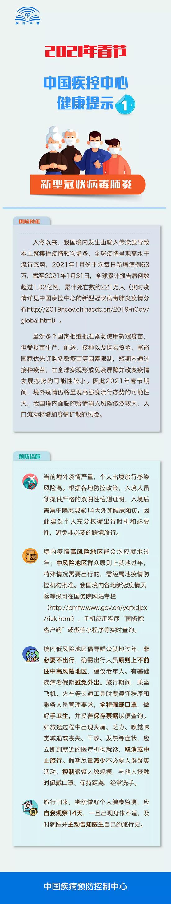 2021年春節(jié)需注意哪些疾病的防控？這些你應該知道!