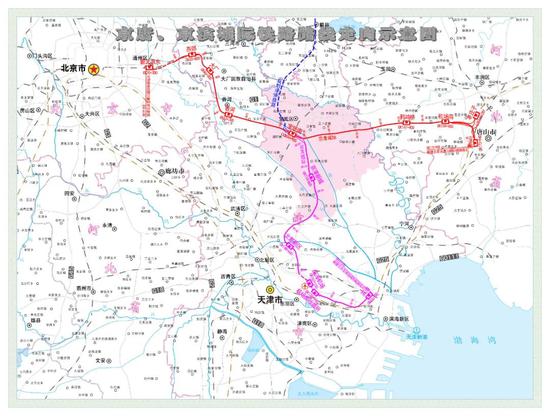 天津新增兩條城際鐵路！明年建成通車！