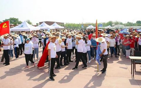 濱城首屆鄉(xiāng)村振興健步行暨小王莊鎮(zhèn)第二屆油菜花節(jié)成功舉辦！