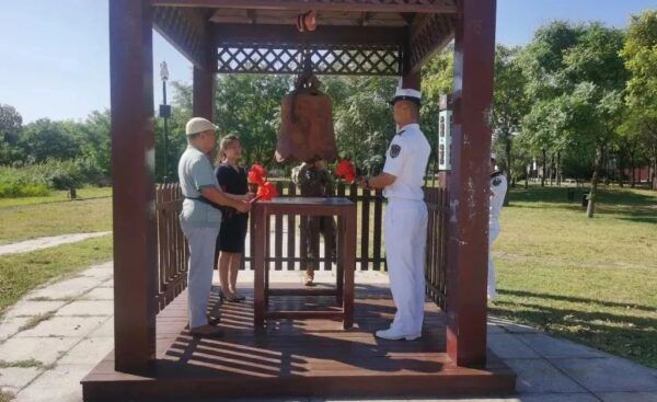 大沽口炮臺遺址博物館聯(lián)合海軍勤務(wù)學(xué)院開展“厚植國防情 共筑中國夢”主題活動