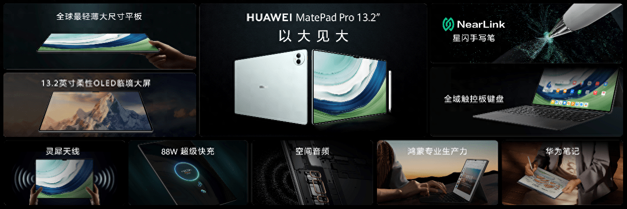 華為舉辦新品發(fā)布會 全新MatePad Pro等多款重磅新品發(fā)