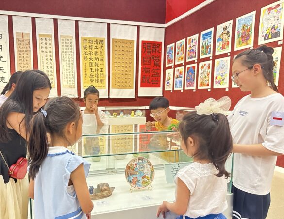 第四屆全國少年兒童繪畫書法美育展開展 傳統(tǒng)文化陶藝作品驚艷亮相